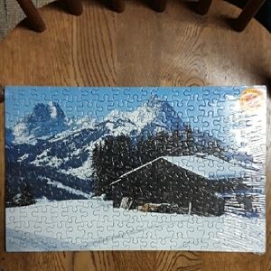 Snowy Mountain Cabin Puzzle